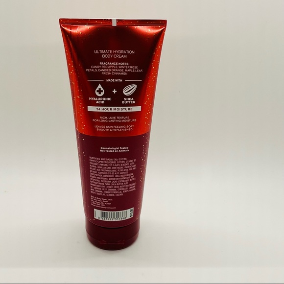 NWT Bath & Body Works Winter Candy Apple Ultimate Hydration Body Cream 8 oz - Picture 3 of 3